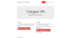 Desktop Screenshot of colognevr.com