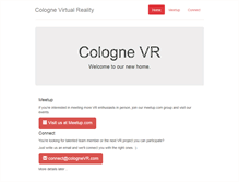 Tablet Screenshot of colognevr.com